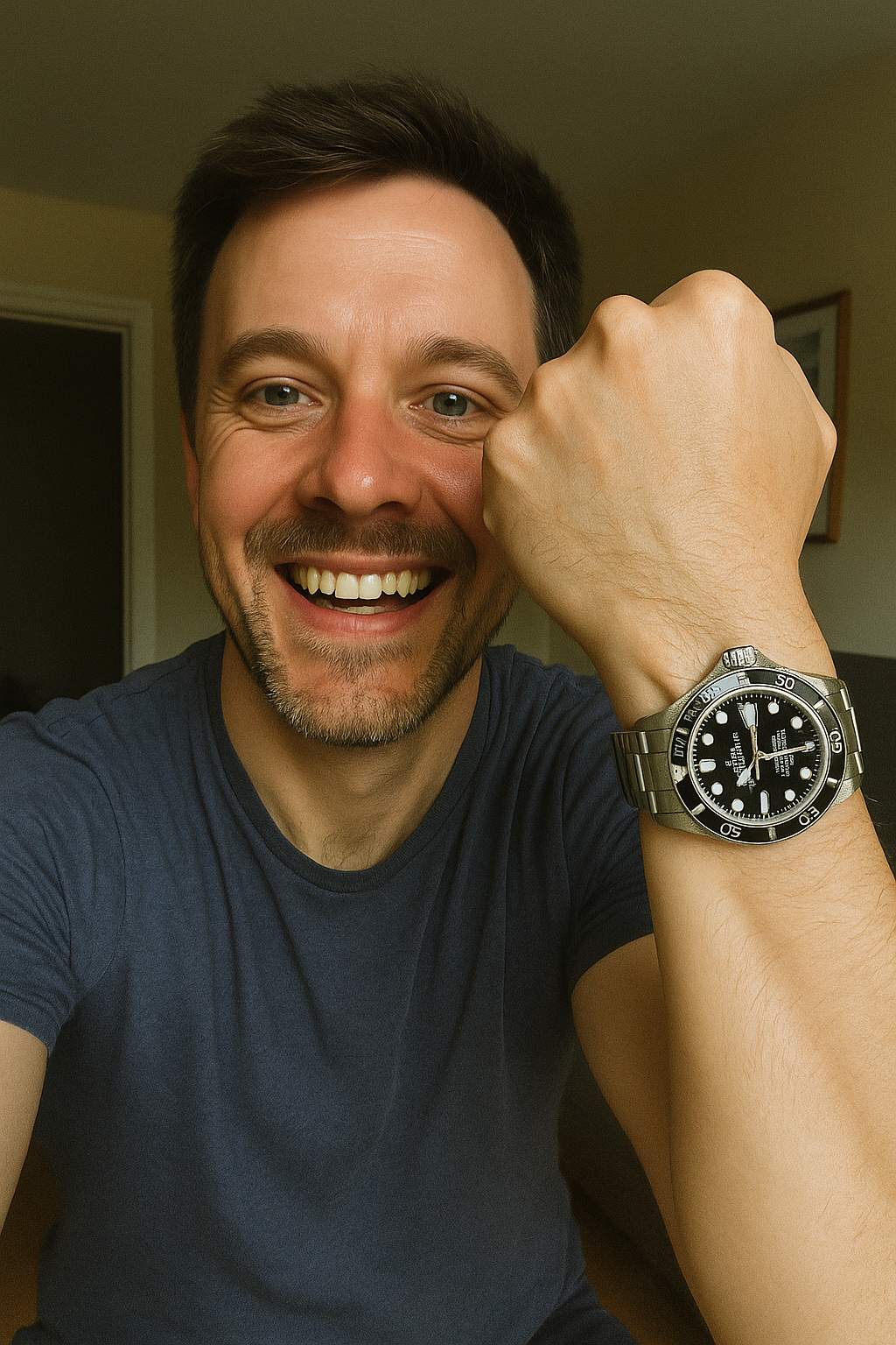 Peter with Rolex  Bluesy